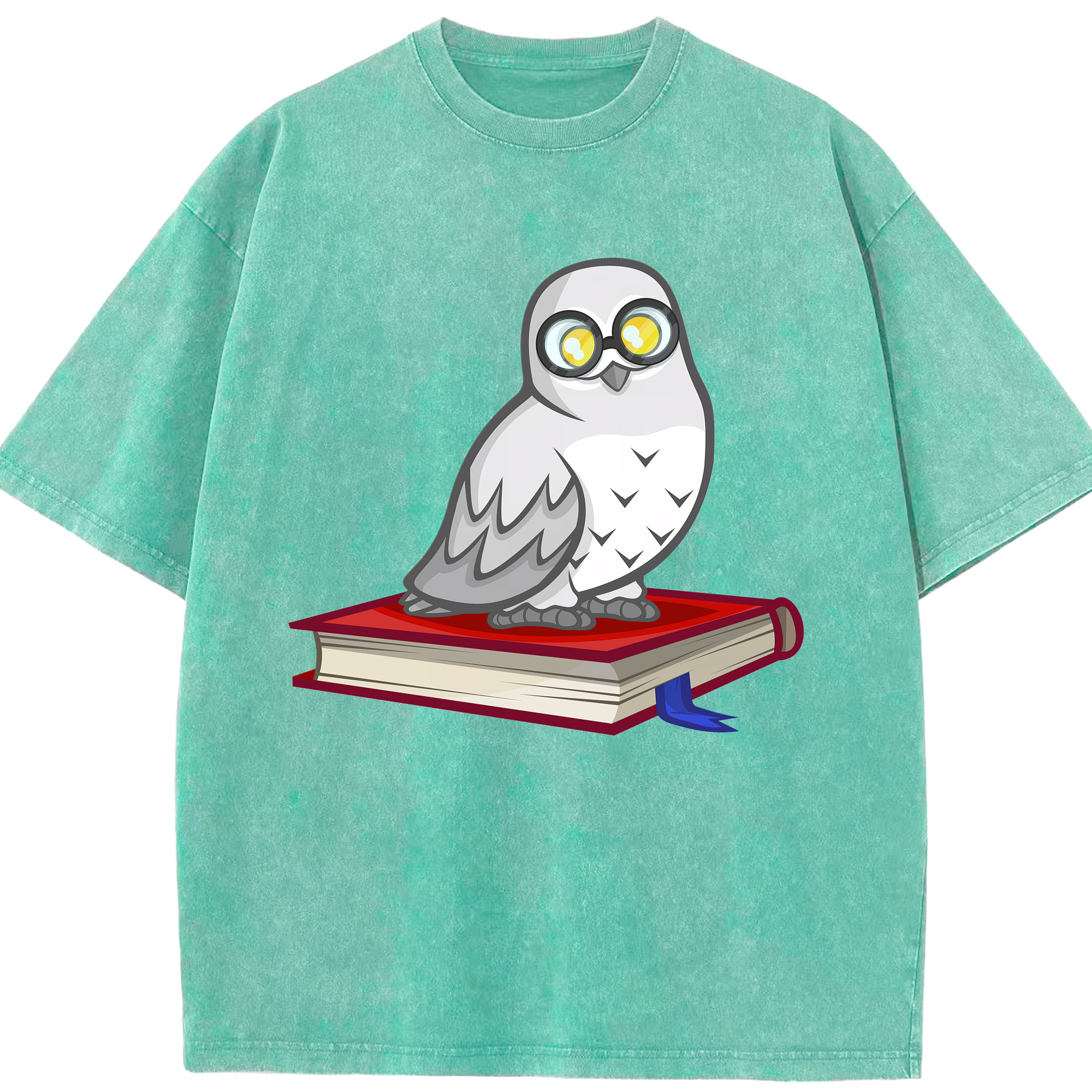 （画像用） Harry Potter ハリー・ポッターシリーズ 綿100% ヴィンテージ風 半袖Tシャツ（フロントプリント）